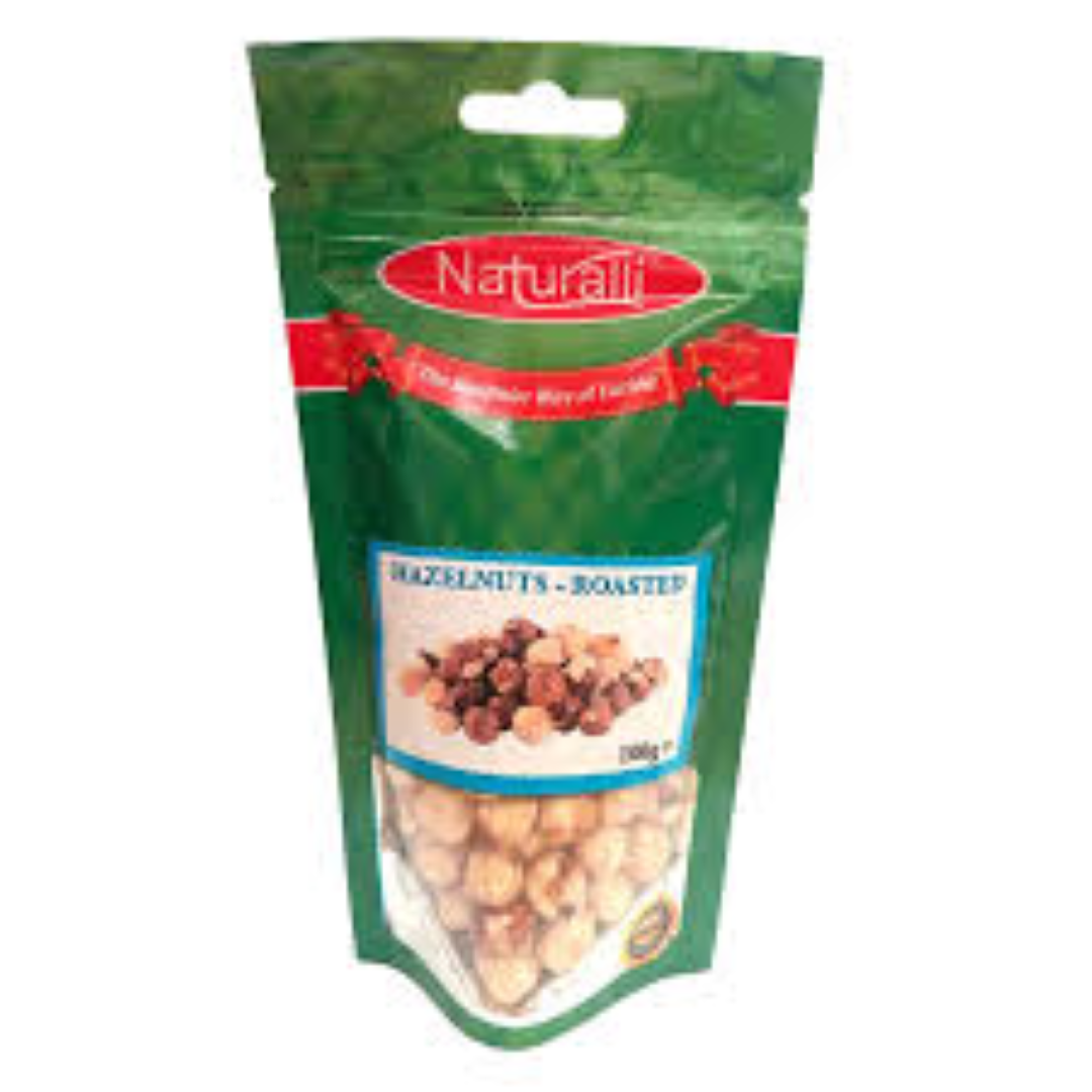 NATURALLI ROASTED HAZELNUTS 100G